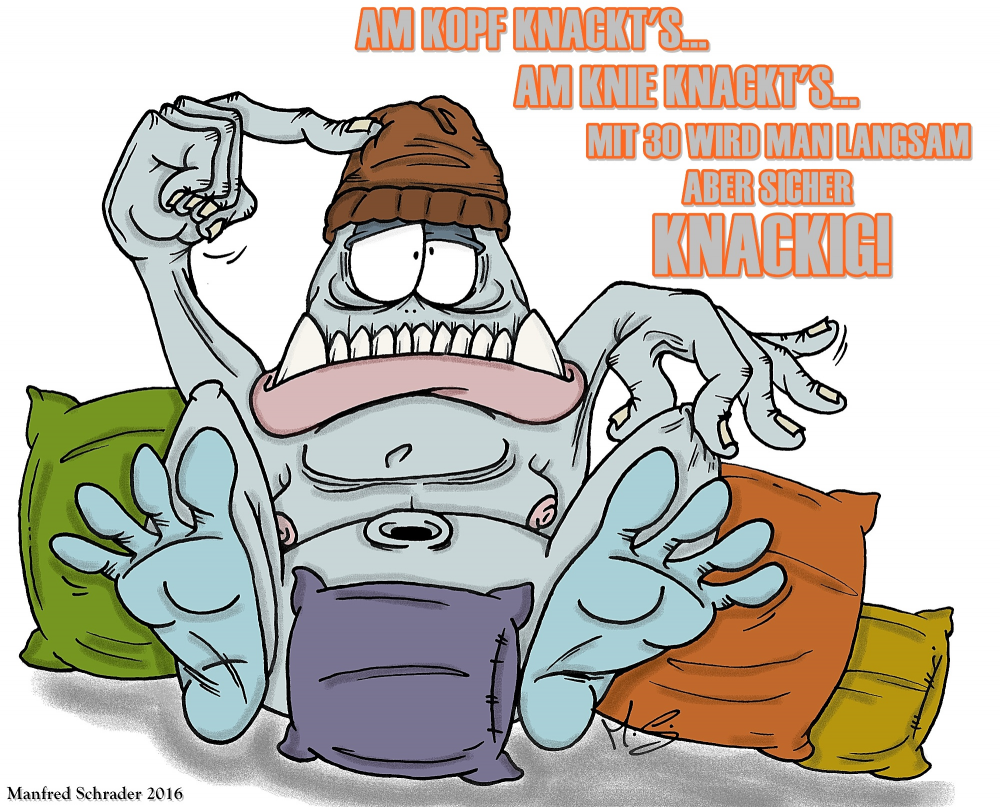 Cartoon: Knackig 1