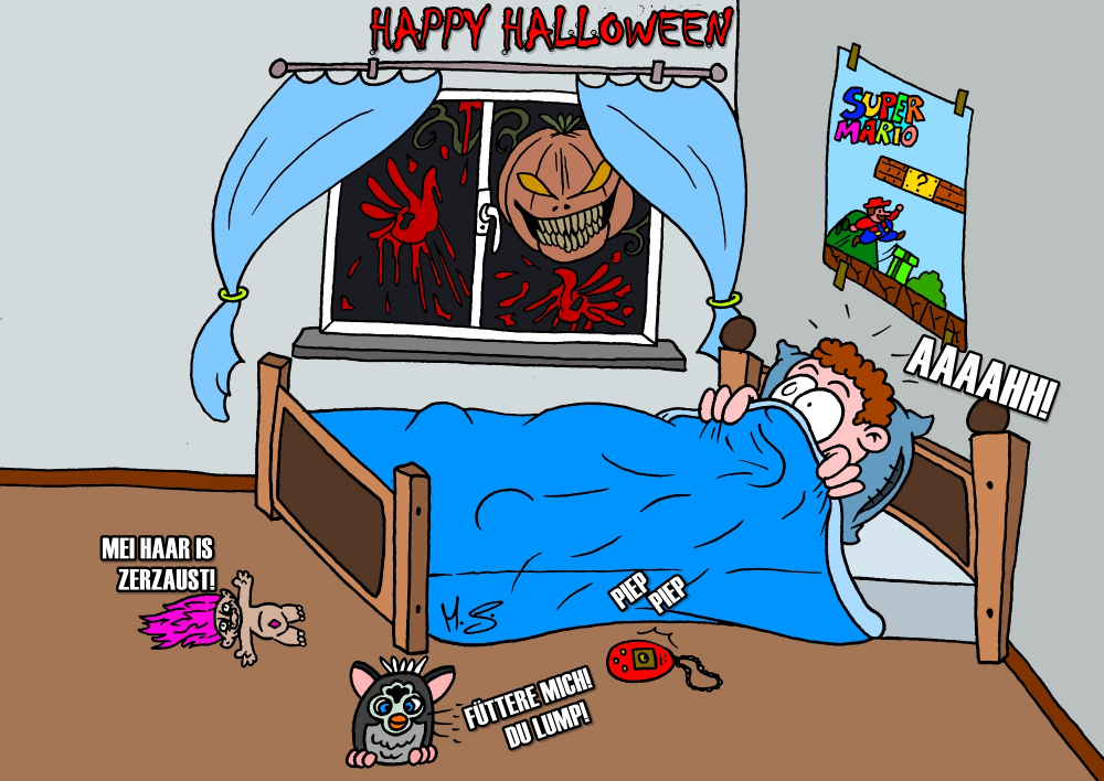 Cartoon: Happy Halloween 1