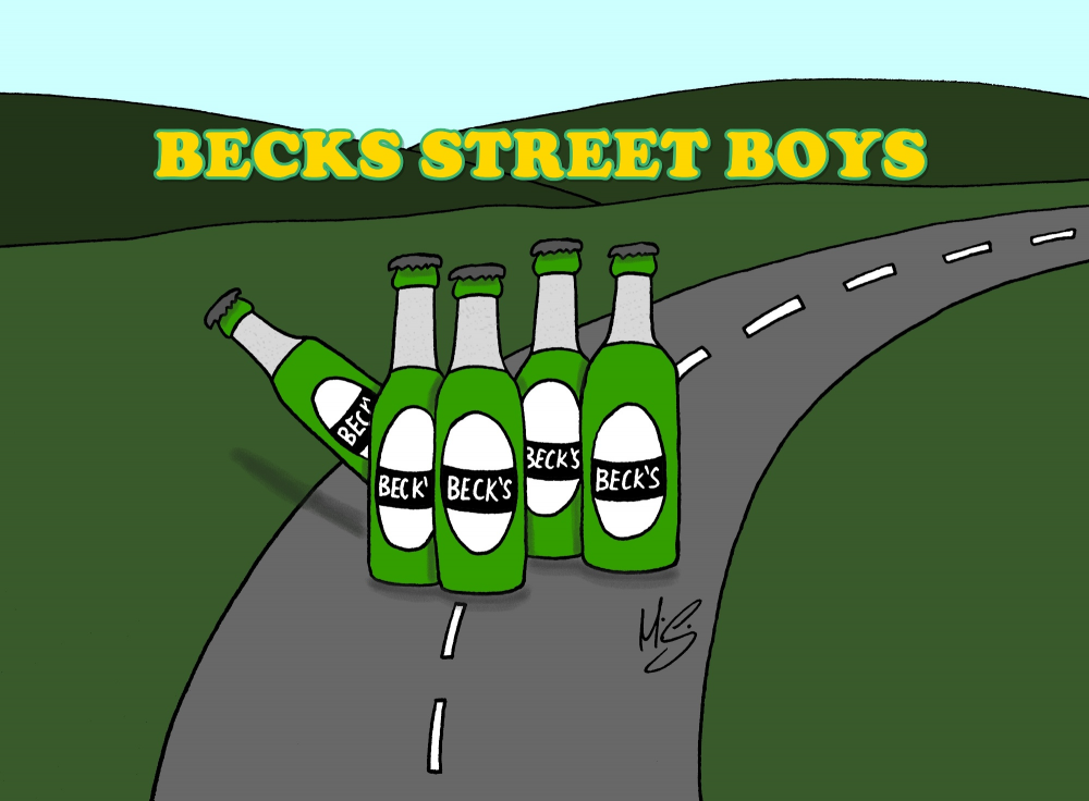 Cartoon: Becksstreetboys 1
