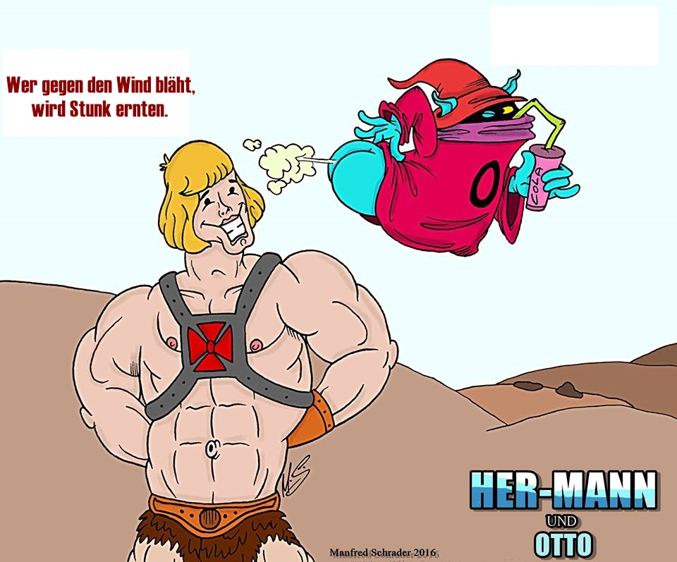 Cartoon: He-Man (Her- Mann) 1