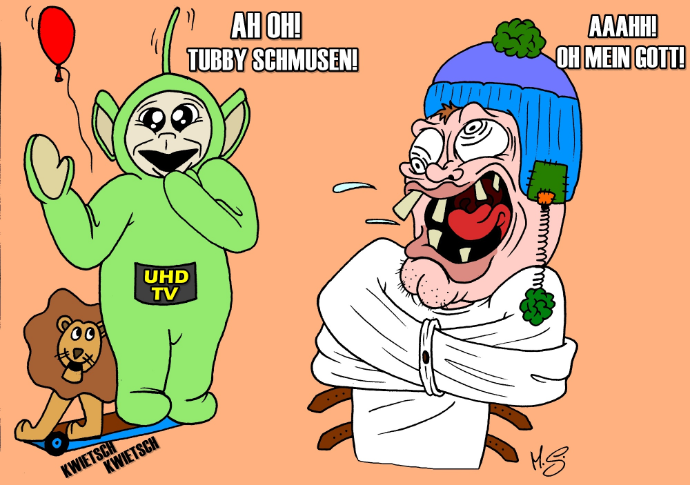 Cartoon: Teletubby 1