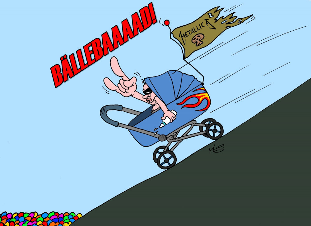Cartoon: Bällebad 1