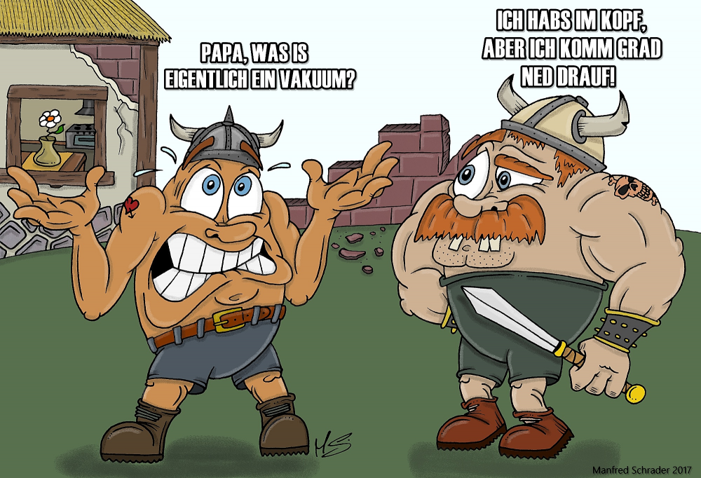 Cartoon: Vakuum 1