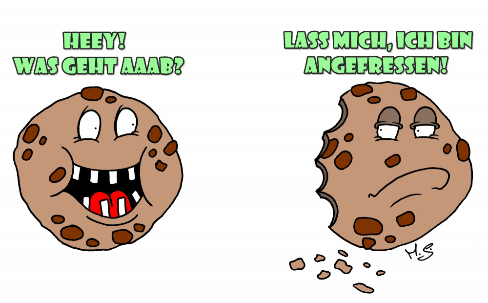Cartoon: Angefressen 1