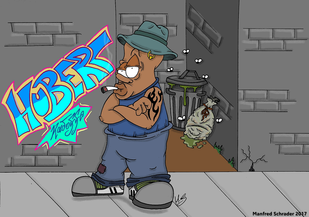 Cartoon: Hubert Kadoffe 1