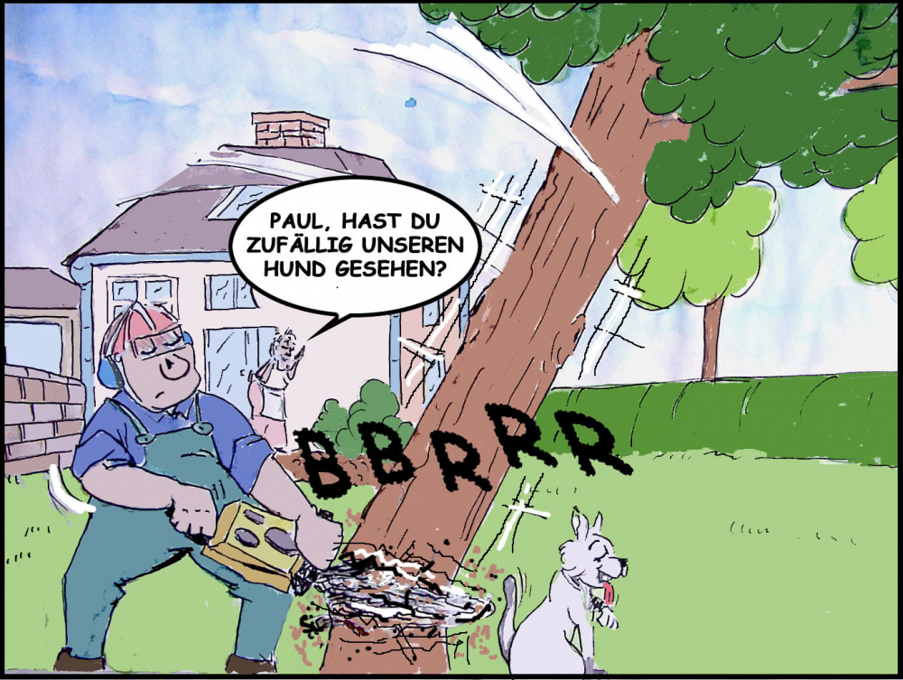 Cartoon: Hast du unseren Hund gesehen 1