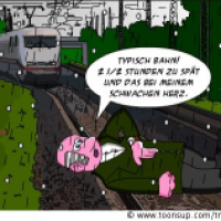 Die Bahn kommt!