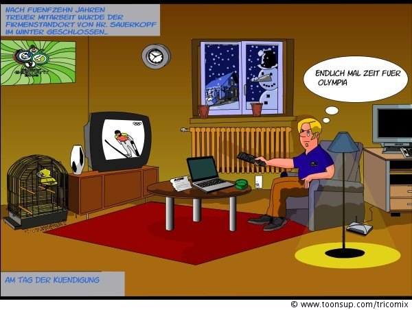 Cartoon: Er ist Deutschland WM 2006 Teil1 von  5 Teilen 1