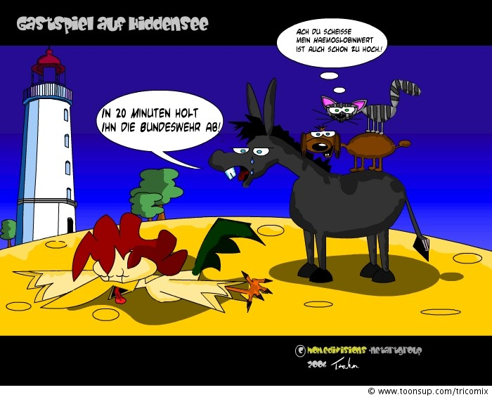 Cartoon: Vogelgrippe 1