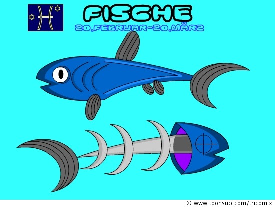 Illustration: Sternzeichen Fische 1