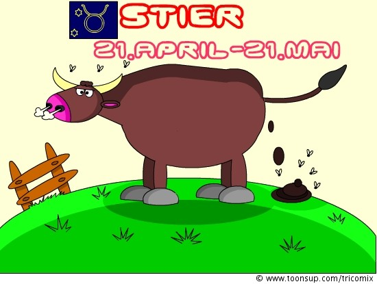 Illustration: Sternzeichen Stier 1