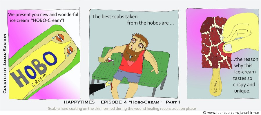 Comic: Ep.4 ' Hobo-Cream' 1