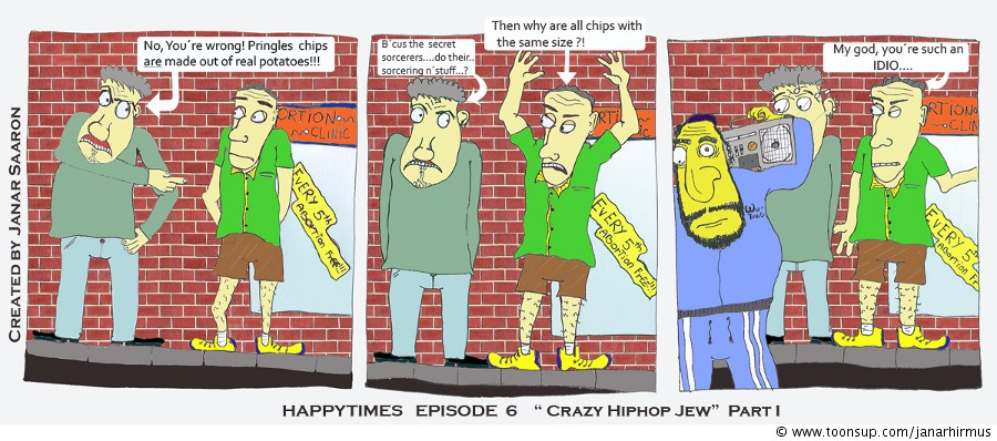 Comic: Ep.6 'Crazy Hip-Hop Jew' 1