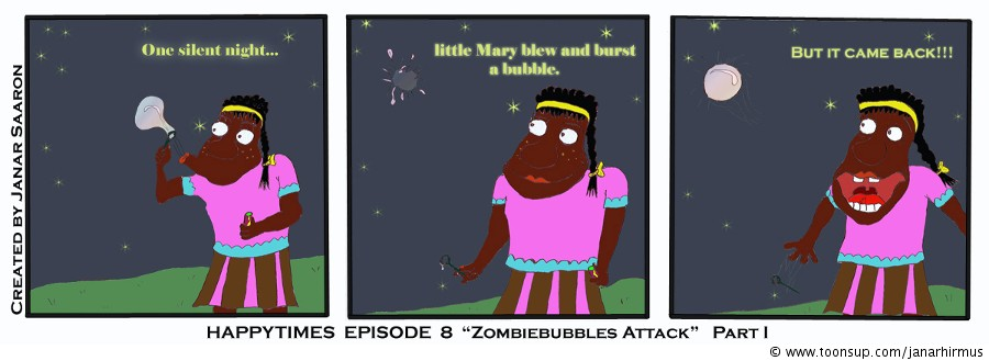 Comic: Ep.8 Zombiebubbles Attack 1