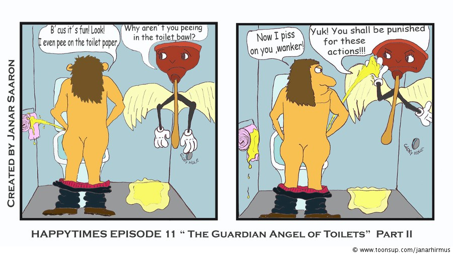 Comic: Ep.11 The Guardian Angel of Toilets 2