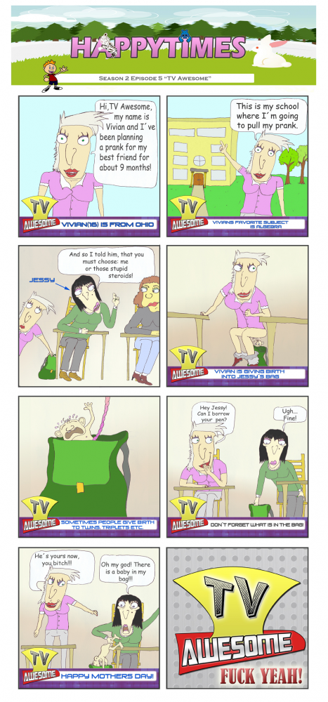 Comic: Ep.18 'TV Awesome' 1
