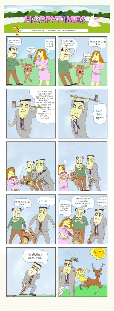 Comic: Ep.22 ' The Negotiator Returns' 1