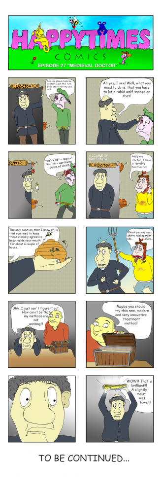 Comic: Ep.27 Medieval Doctor 1