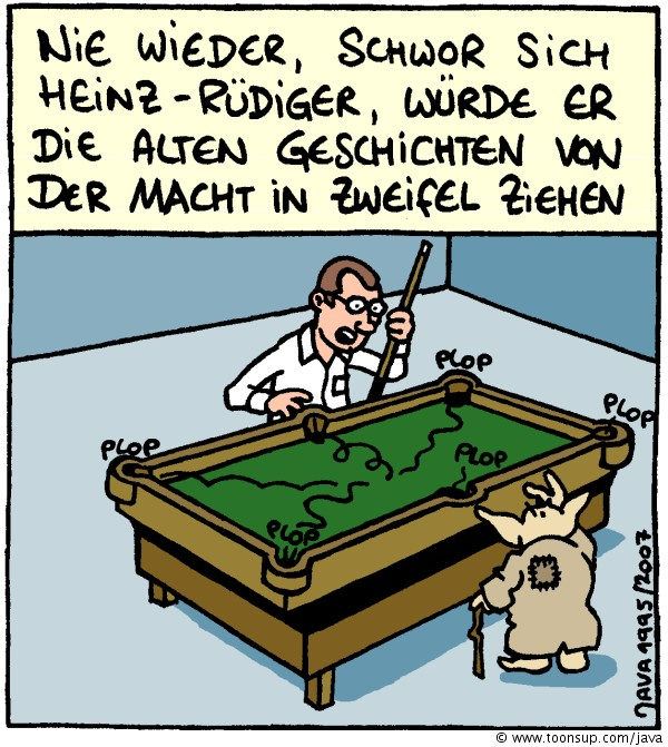 Cartoon: Machtspiel 1