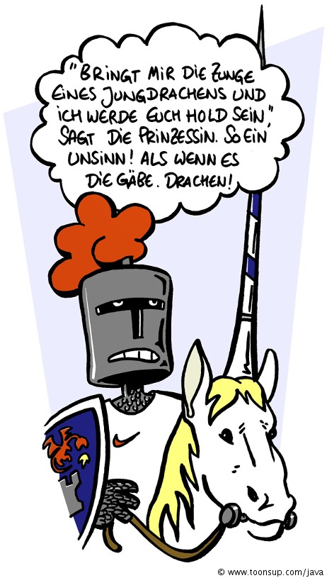 Cartoon: Essen kommt 1