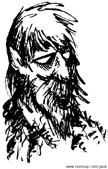 Illustration: Pentel Pocket Brush Versuch 1 1