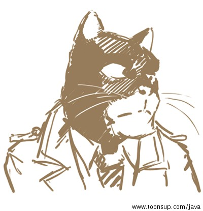 Concept Art / Character Design: Fanart Blacksad 1