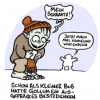 Gollums Schneeball