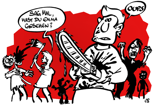Cartoon: Aus Versehen 1