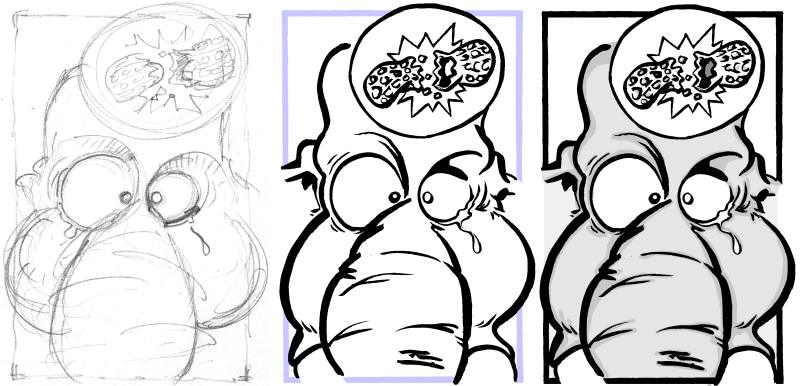 Concept Art / Character Design: Making of #2 1