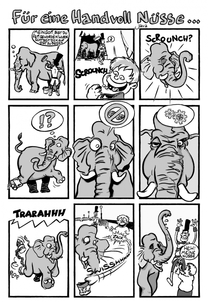 Comic: Harte Nuss 1