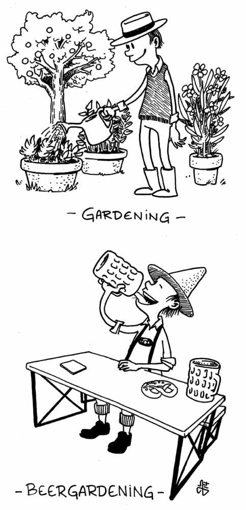 Cartoon: Gardening 2