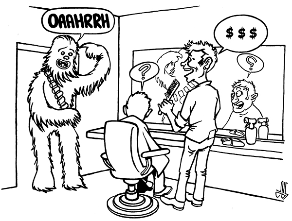 Cartoon: Glückstag 1