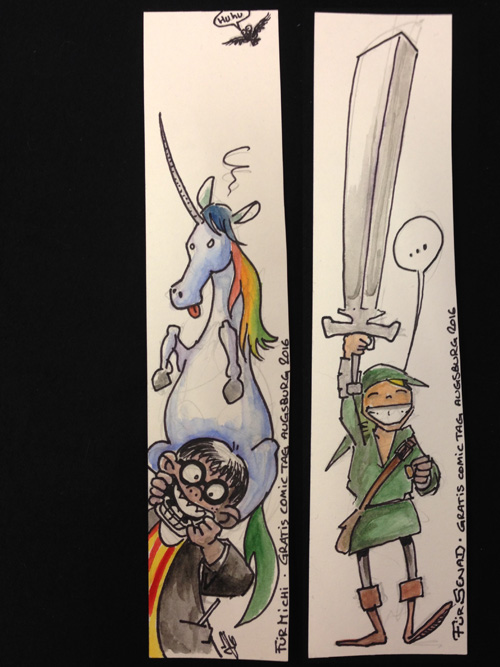 Illustration: Gratis Comic Tag 2016 in Augsburg 1