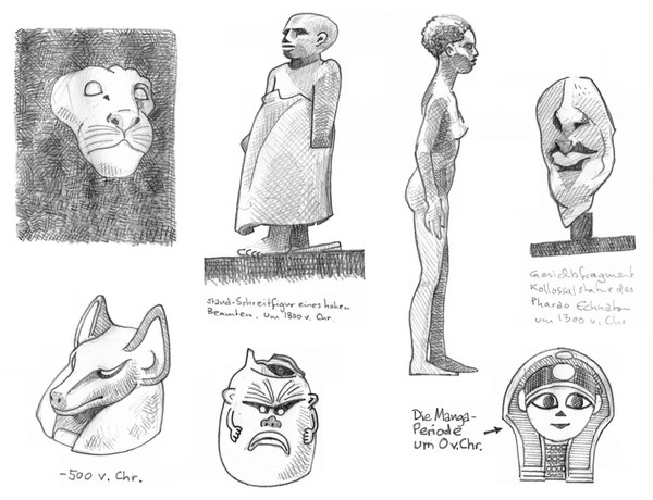 Illustration: Ägyptische Kunst 1