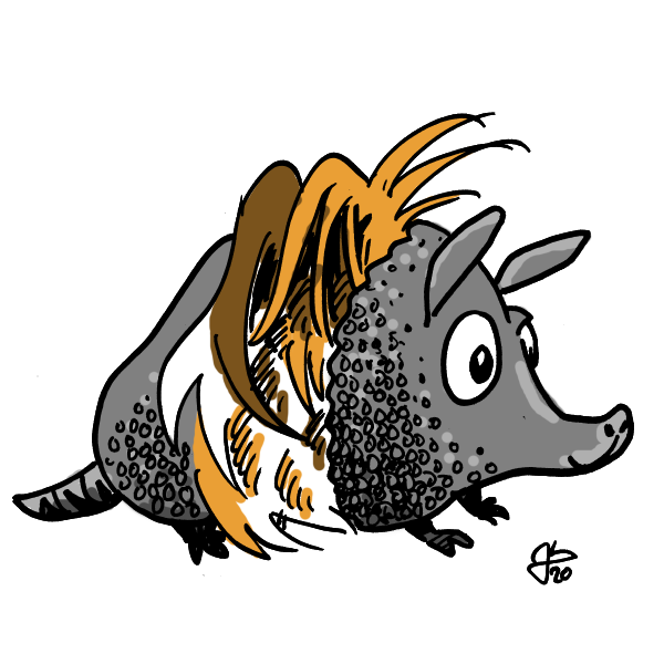 Illustration: Gürtelschweinchen 1