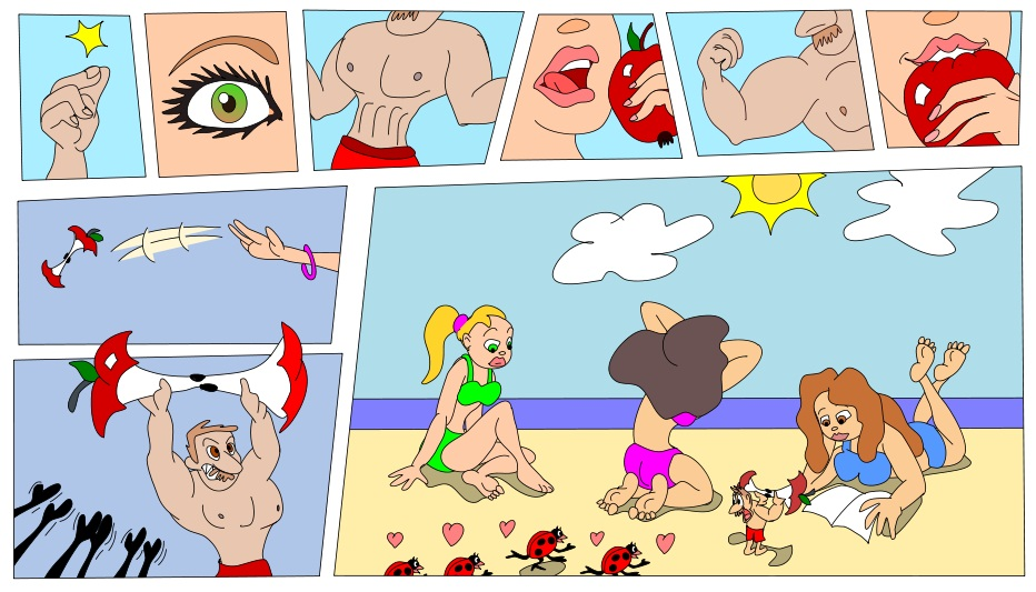 Comic: muscleman 1