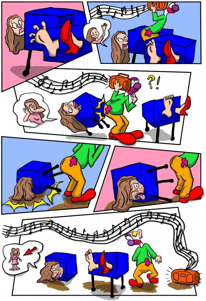 Comic: saw trick 3