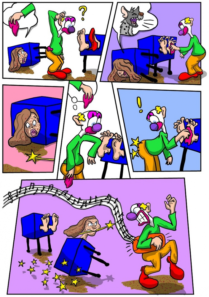 Comic: saw trick 4
