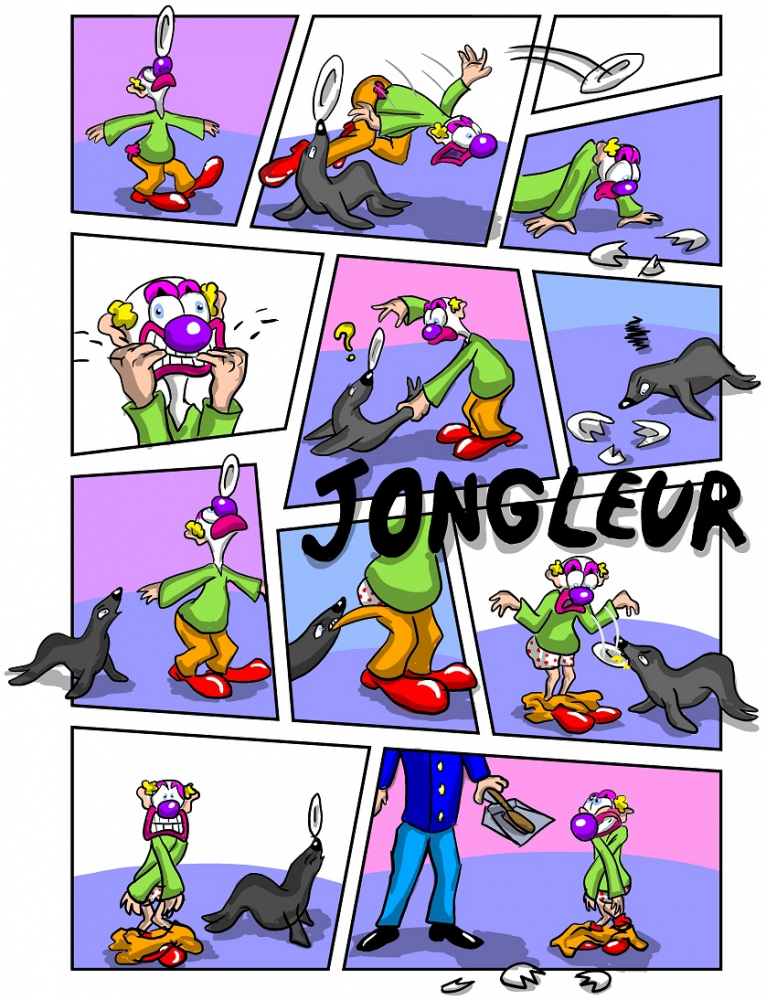 Comic: jongleur 1