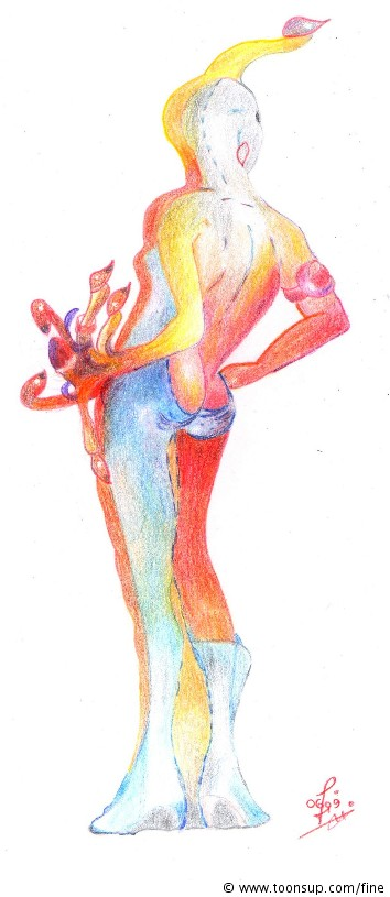 Concept Art / Character Design: Humathide Spherical the divine 1