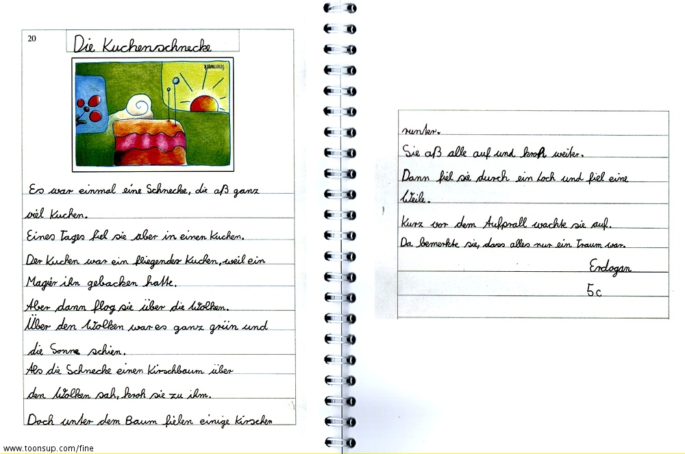 Illustration: schneckentörtchen zum frühstück 2