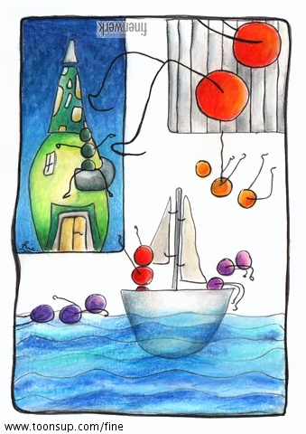 Illustration: circletraining am spargelturm 1