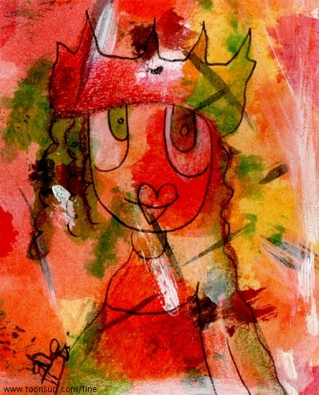 Illustration: guten morgen kleine lady 1