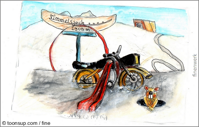 Illustration: timmelsjoch mautstation spielplatz 1