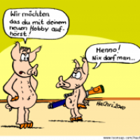 Nix darf man...