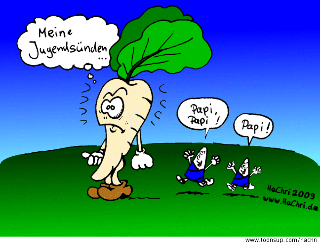 Cartoon: Aus dem Leben einer Zuckerrübe 1