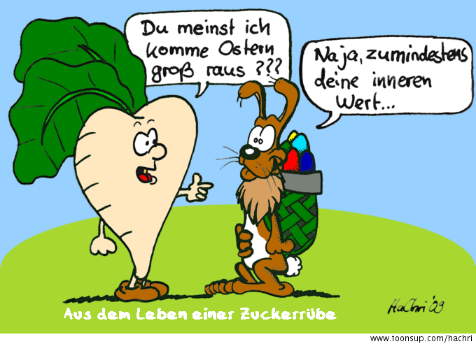 Cartoon: Aus dem Leben einer Zuckerrübe 2 1