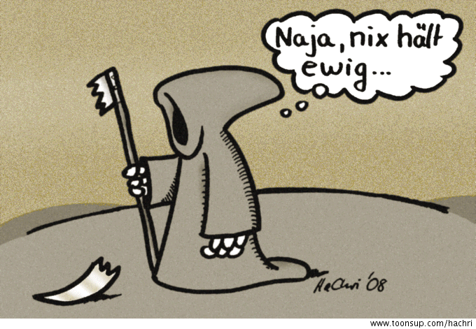 Cartoon: Nix hält ewig 3