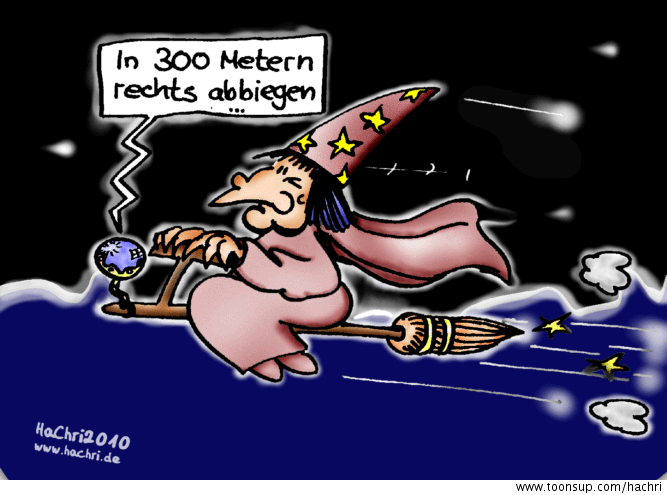 Cartoon: HexenNavi 1