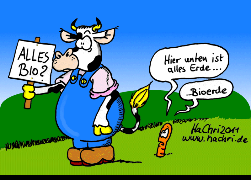 Cartoon: Bio...erde 1